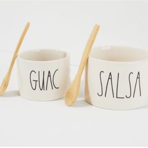 Rae dunn guac and salsa bowls